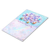 Bloc-notes Beach Seashell Ghost Summerween (Incliné)