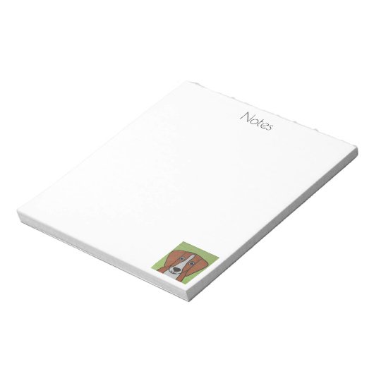 Bloc-notes Beagle mignon (Tourné)