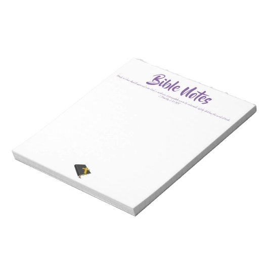 Bloc-notes biblique - Purple (Tourné)