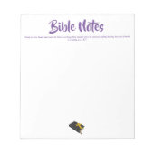 Bloc-notes biblique - Purple (Devant)