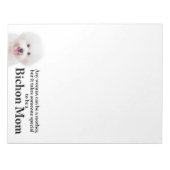 Bloc-notes Bichon Mom (Devant)