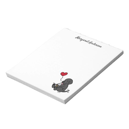 Bloc-notes Black Lab Licking Ice Creative (Tourné)