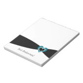Bloc-notes Black Ribbon Best Bridesmaid (Tourné)