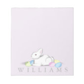 Bloc-notes blanc 5,5 po x 6 po - 40 pages (Devant)