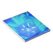 Bloc-notes bleu clair pour tulipe (Incliné)