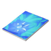 Bloc-notes bleu clair pour tulipe (Tourné)
