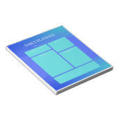 Bloc-notes Blue Daily Planner (Incliné)