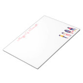 Bloc-notes Boho personnalisé (Incliné)