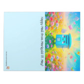 Bloc-notes Boîte aux lettres joyeuse (Devant)