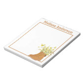 Bloc-notes Bottes, Fleurs & Papillons (Tourné)