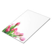 Bloc-notes Bouquet de Tulipes Roses (Incliné)