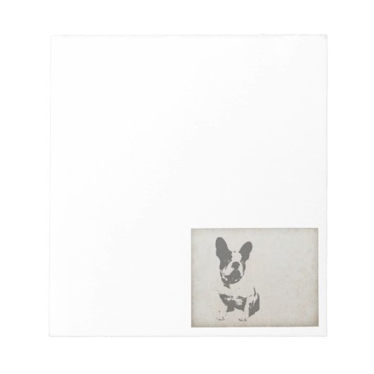 Bloc-notes Bulldog (Devant)