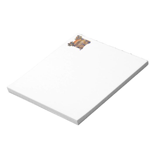 Bloc-notes C initial éclairé (Tourné)