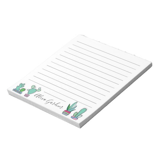 Bloc-notes Cactus (Tourné)