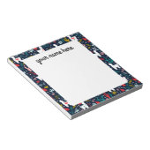 Bloc-notes Cactus et Alpaca personnalisés (Incliné)