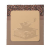 Bloc-notes café grillé (Devant)