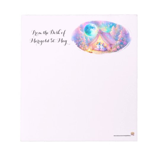 Bloc-notes Camping Cats (Devant)