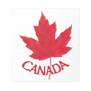 Bloc-notes Canada Feuille d'érable Cadeaux Canada