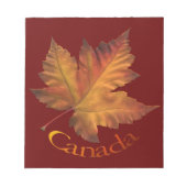 Bloc-notes Canada Feuille d'érable Cadeaux Canada (Devant)