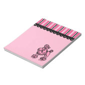 Bloc-notes Caniche Rose (Tourné)