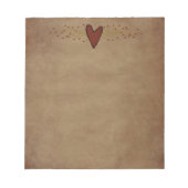 Bloc-notes cardiaques primitif (Devant)