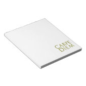 Bloc-notes Carpe Diem (Incliné)