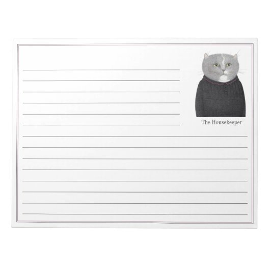 Bloc-notes CAT 11x8.5 (Devant)