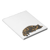 bloc-notes chat calico tortie (Incliné)