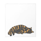 bloc-notes chat calico tortie (Devant)