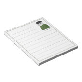Bloc-notes CHAUFFEUR CAT 5.5x6 + lignes (Incliné)