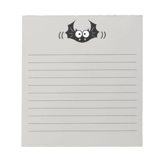 Bloc-notes chauve-souris (Devant)