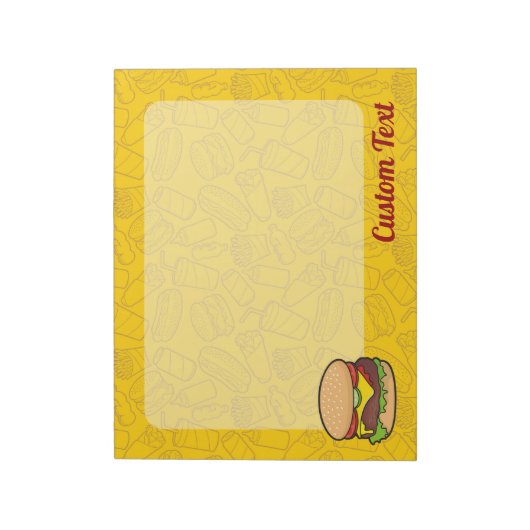 Bloc-notes Cheeseburger (Tourné)