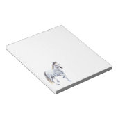 Bloc-notes Cheval blanc (Incliné)