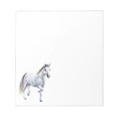 Bloc-notes Cheval blanc (Devant)