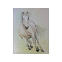 Bloc-notes "Cheval blanc"