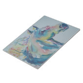 Bloc-notes Cheval de plusieurs couleurs (Incliné)