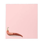 Bloc-notes Chili pour poivrons (Devant)
