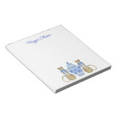 Bloc-notes Chinoiserie Aquarelle Cheetah Ginger Ja (Incliné)