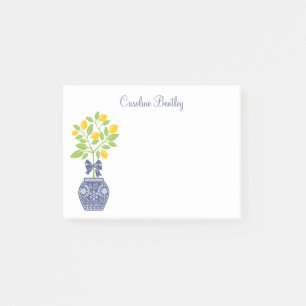 Bloc-notes Chinoiserie Lemon Tree Post-It