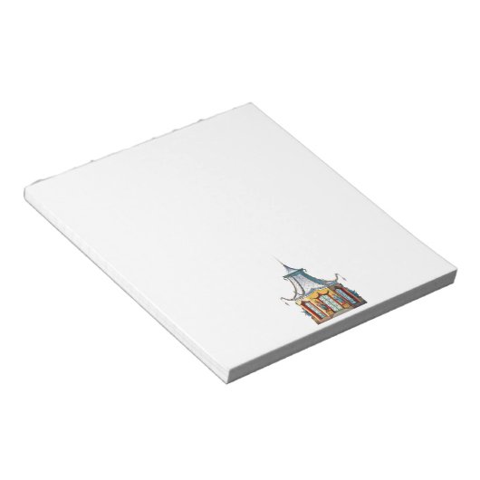 Bloc-notes Chinoiserie Pagode (Incliné)