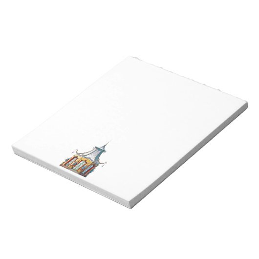 Bloc-notes Chinoiserie Pagode (Tourné)