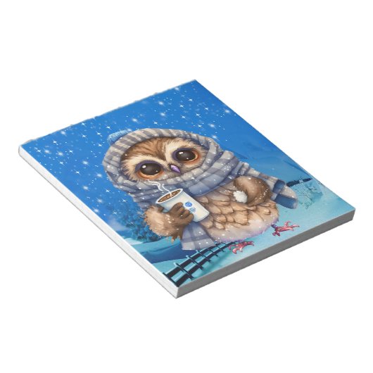 Bloc-notes chocolat chaud (Incliné)