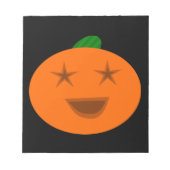 Bloc-notes citrouille (Devant)