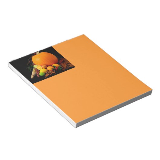 Bloc-notes citrouille (Incliné)