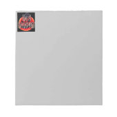 Bloc-notes citrouille Scare-Wht (Devant)