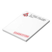 Bloc-notes classifié DRN (Tourné)