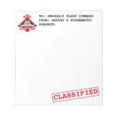 Bloc-notes classifié DRN (Devant)