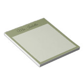 Bloc-notes classique couleur rouge tendance (Incliné)