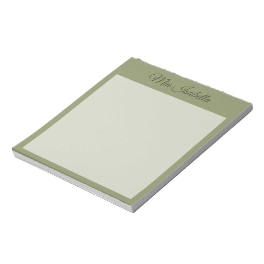 Bloc-notes classique couleur rouge tendance (Tourné)