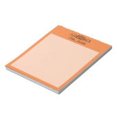Bloc-notes classique Trend Color Fresh Tangerine (Tourné)